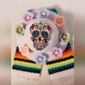 Mini Dia De Los Muertos Kitchen Magnet
